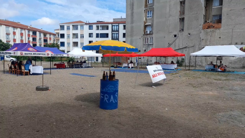 Bafra’da “El Emeği Göz Nuru Pazarı” Kuruldu