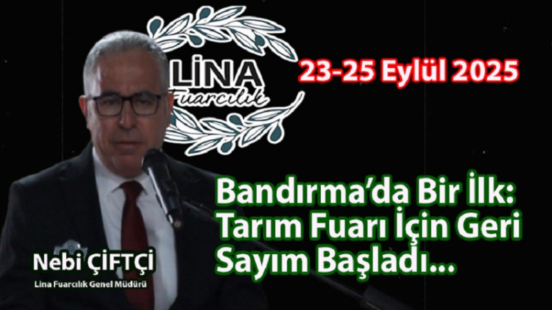 Bandırma’da Bir İlk: Tarım Fuarı İçin Geri Sayım Başladı