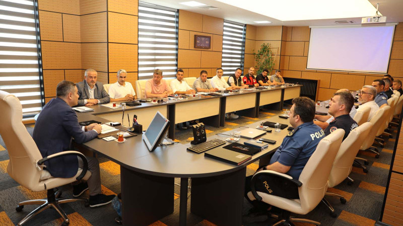 BAFRA KAPIKAYAFEST’İN GÜVENLİK TOPLANTISI YAPILDI