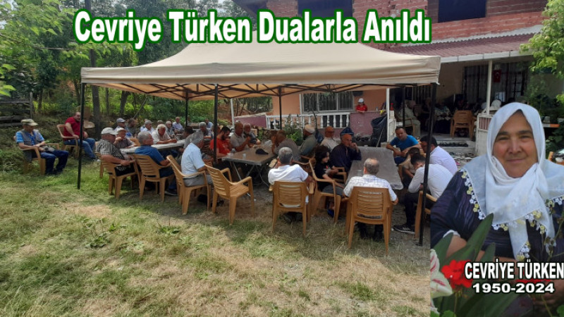 Cevriye Türken Dualarla Anıldı