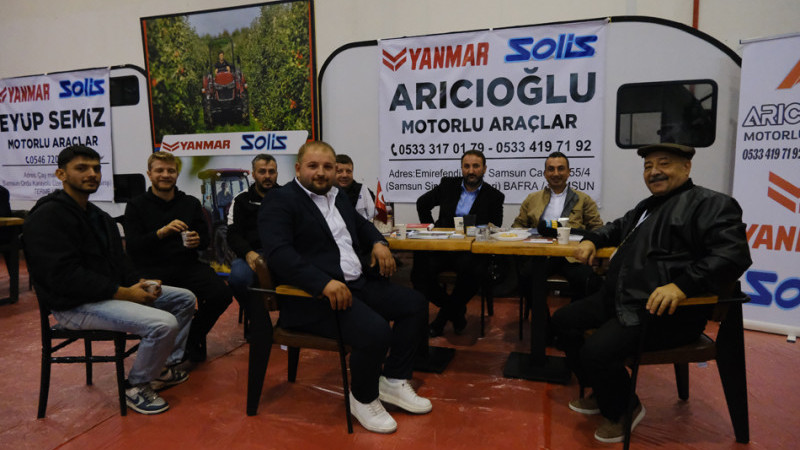 YANMAR-SOLİS TRAKTÖRLERİ, SAMSUN 10. TARIM FUARI’NDA GÖRÜCÜYE ÇIKTI