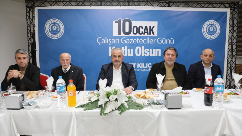 Başkan Kılıç: “Basın bizim yol arkadaşımızdır”