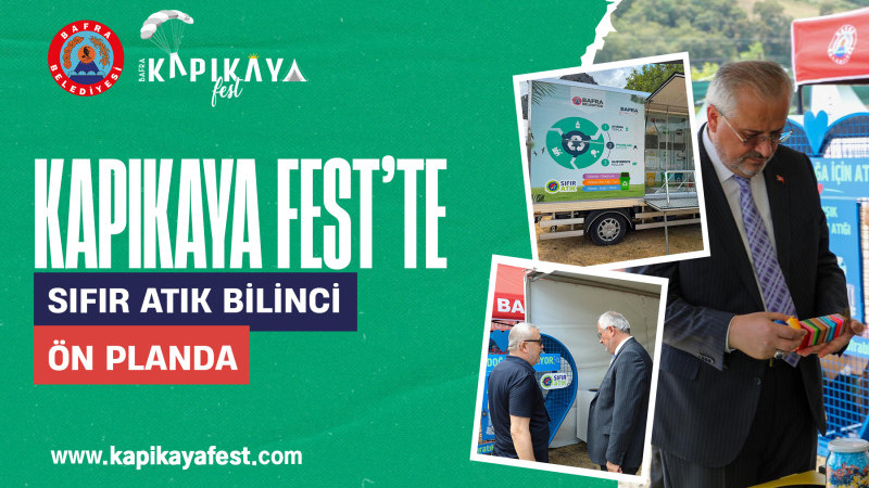 KAPIKAYAFEST'TE SIFIR ATIK BİLİNCİ ÖN PLANDA