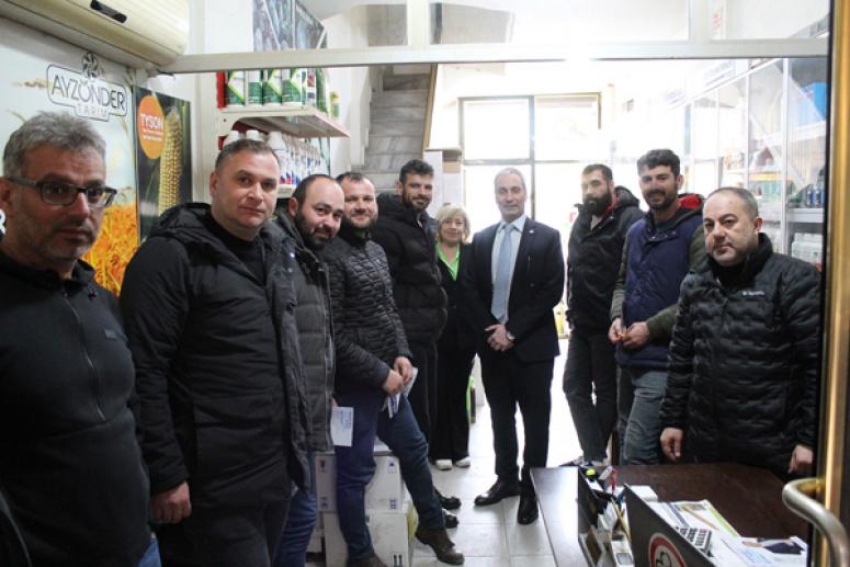 Koçak Bafralıdan destek istedi.