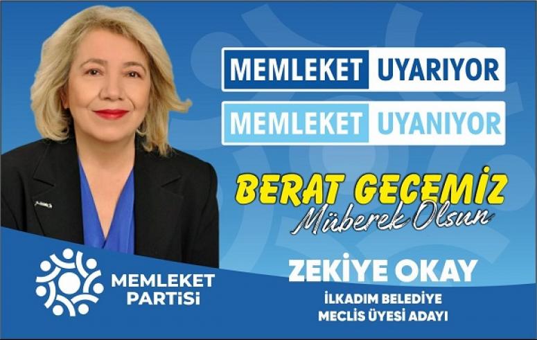 Zekiye Okay’ın Berat Kandili Mesajı