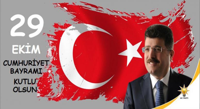AK PARTİ BAFRA İLÇE BAŞKANI AV.İBRAHİM SEMİZ’İN 29 EKİM CUMHURİYET BAYRAMI KUTLAMA MESAJI