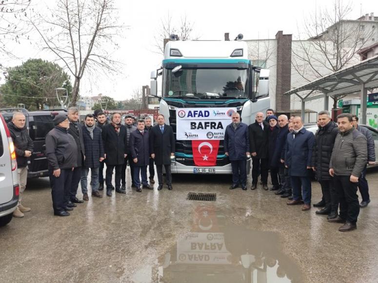 İlk Tır Yola Çıktı