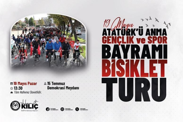 19 MAYIS BİSİKLET TURU İÇİN HAZIRLIKLAR TAMAM