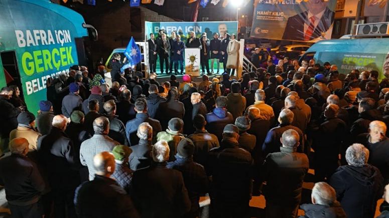 HAMİT KILIÇ BAHÇELER MİTİNGİNDE ÖNEMLİ MESAJLAR VERDİ