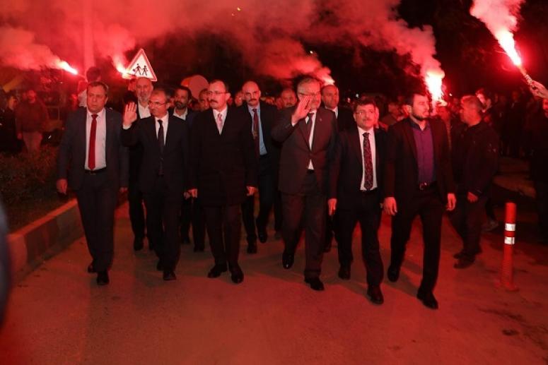 HAMİT KILIÇ’A GAZİOSMANPAŞA VE KEMALPAŞA MAHALLE MİTİNGİNDE ÜST DÜZEY DESTEK