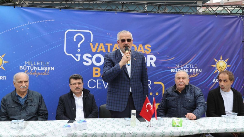 MAHALLELİ SORDU BAŞKAN KILIÇ CEVAPLADI