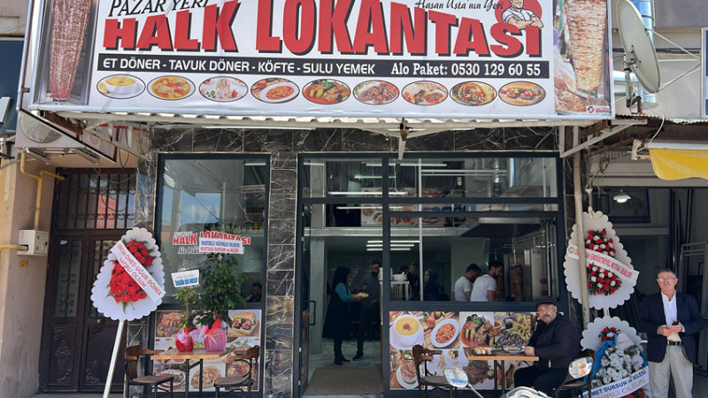 Bafra’da Halk Lokantası Hizmete Girdi