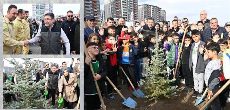 MİLLİ AĞAÇLANDIRMA GÜNÜ ANKARA'DAKİ ETKİNLİKLE KUTLANDI