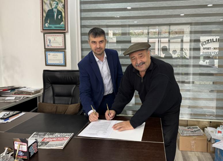 Sözleşme İmzaladılar!