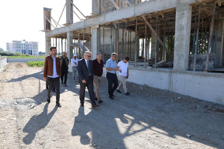 ÇOCUK TRAFİK EĞİTİM PARKI ÇALIŞMALARI DEVAM EDİYOR