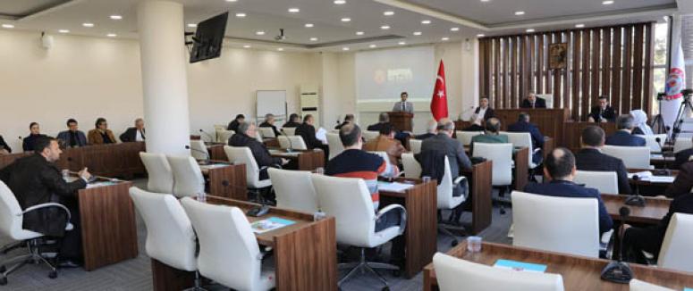 BELEDİYE MECLİSİ OLAĞAN ARALIK AYI TOPLANTISI YAPILDI