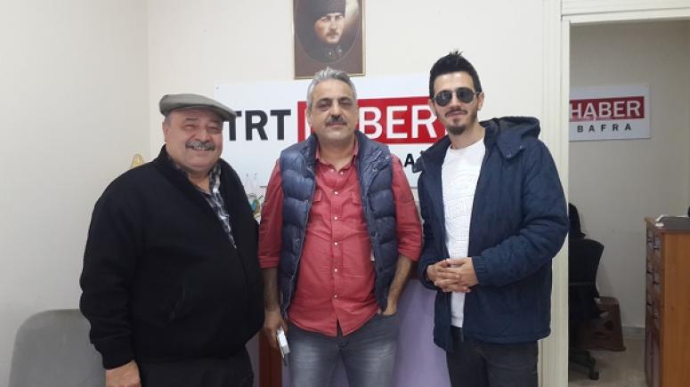 Bafralı genç yönetmenden toprak yapıma ziyaret