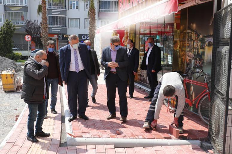 BAFRA BELEDİYESİNDE MESAİ BİTMİYOR