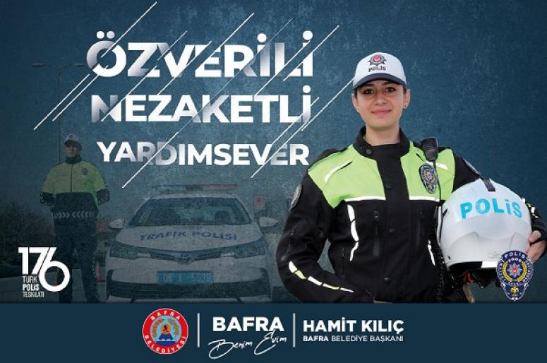 BAŞKAN KILIÇ’IN 10 NİSAN POLİS HAFTASI MESAJI
