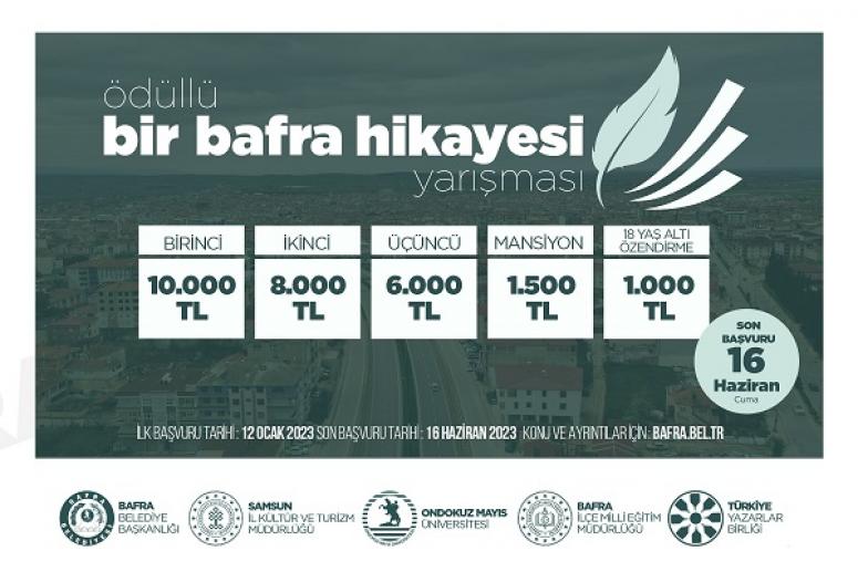 “BİR BAFRA HİKÂYESİ” YARIŞMASININ SON BAŞVURU TARİHİ UZATILDI