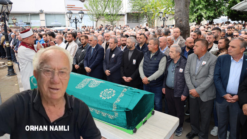 Orhan Namlı Dualarla Sonsuzluğa Uğurlandı