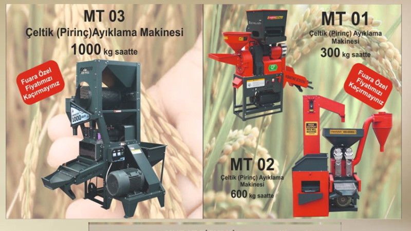 Mini Çeltik Fabrikasına İlgi Büyüyor