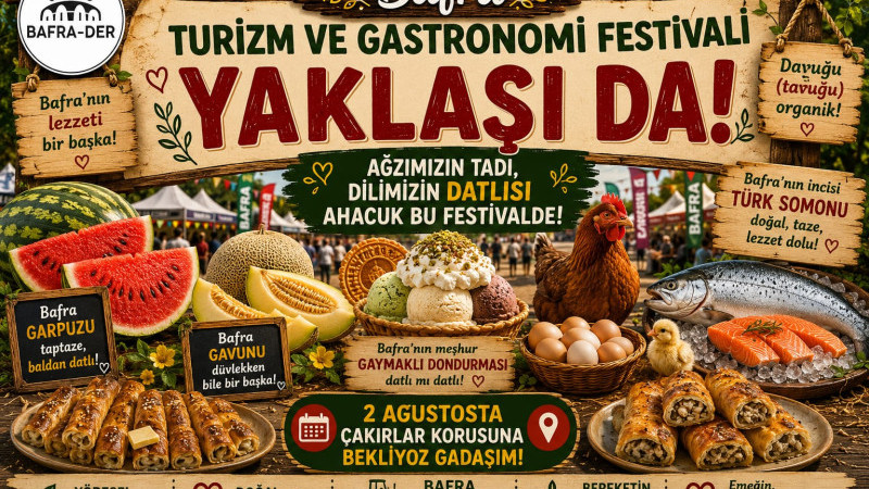 Turizm ve Gastronomi Festivali İçin Geri Sayım Başladı