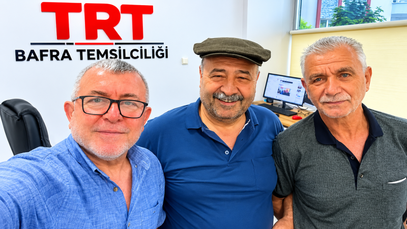 Bafra Madeni Sanatkârlar Odası Yönetim Kurulu Üyesi Murat Demir'den Vural Yeşilyurt'a Ziyaret