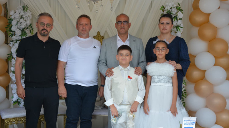 Bafra TSO Yönetiminden Aydoğdu Ailesine Sünnet Tebriği