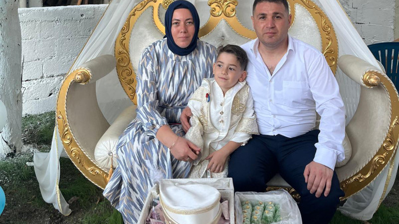Melikşah Gökhan Kaplan Erkekliğe İlk Adımını Attı