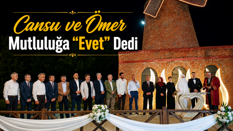 Cansu ve Ömer Mutluluğa “Evet” Dedi