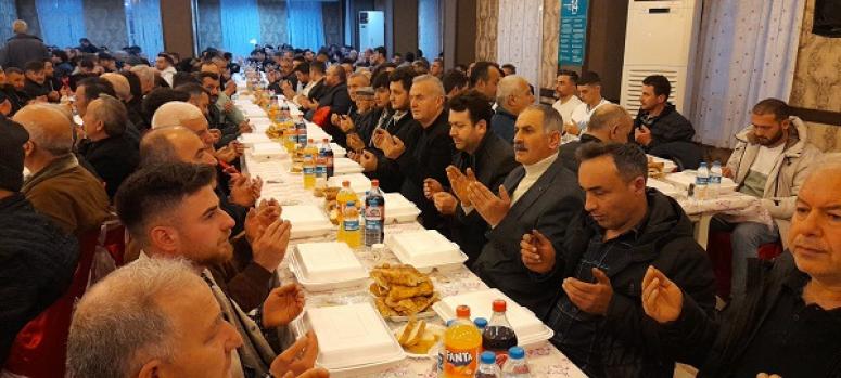 Bafra Madeni Sanatkarlar Odasından iftar yemeği