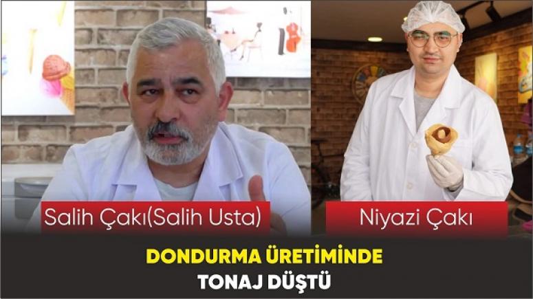 DONDURMA ÜRETİMİNDE TONAJ DÜŞTÜ