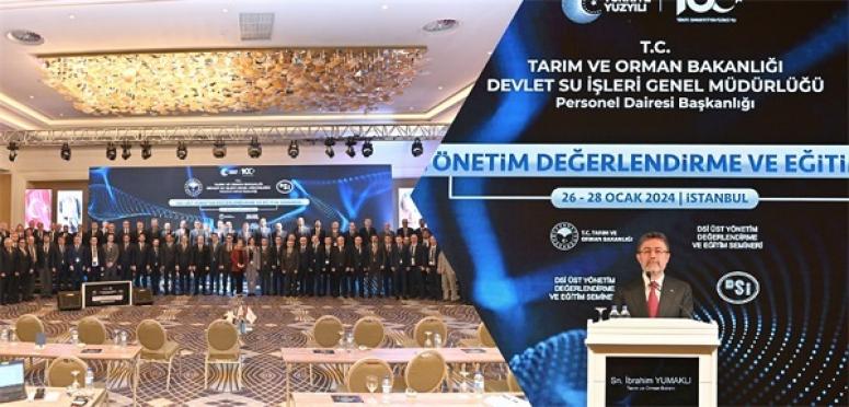 TARIM BAKANLIĞI  2024'TE 527 SU VE SULAMA TESİSİNİ HİZMETE SUNMAYI HEDEFLİYOR