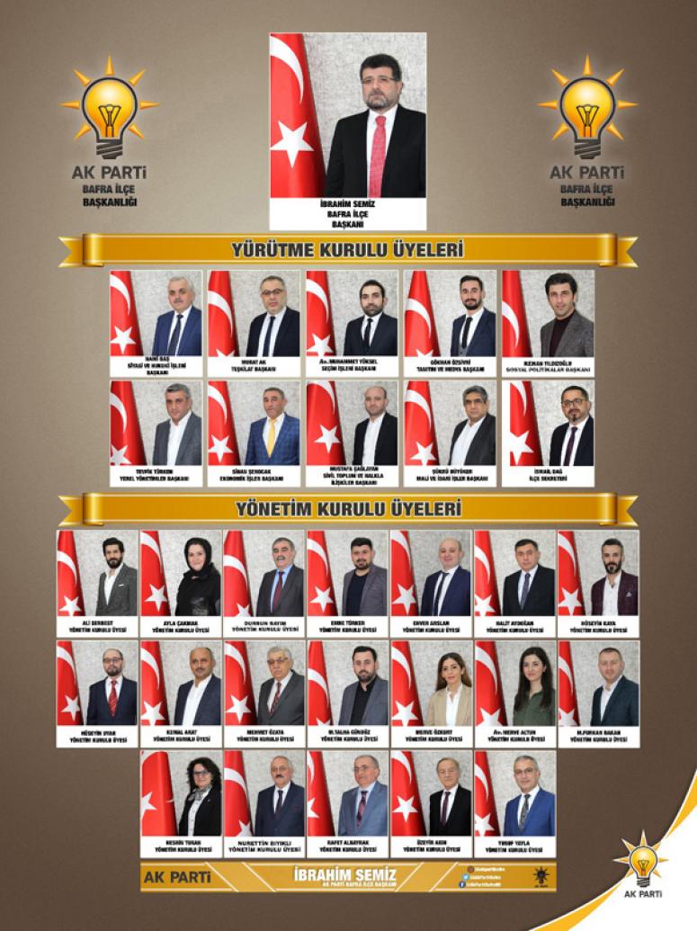 AK Parti Bafra İlçe Başkanı İbrahim SEMİZ’in Kurban Bayramı Kutlama Mesajı