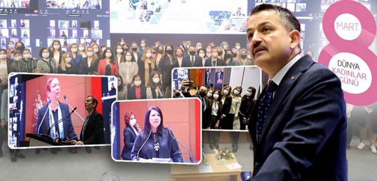 PAKDEMİRLİ; “ KADINLARIMIZ, TARIMSAL ÜRETİMİN VE GIDA GÜVENCESİNİN TEMİNATIDIR”