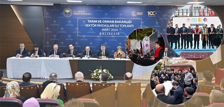 BAKAN YUMAKLI BALIKESİR’DE BİR DİZİ ZİYARET GERÇEKLEŞTİRDİ