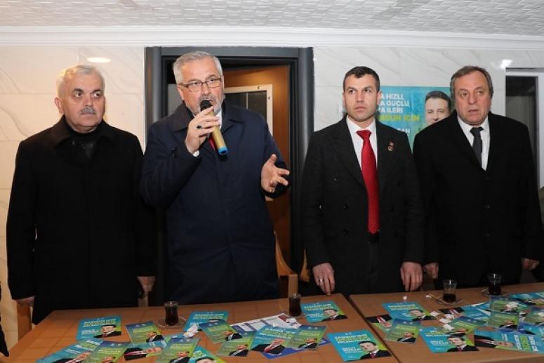 CUMHUR İTTİFAKI  BAFRA BELEDİYE BAŞKAN ADAYI HAMİT KILIÇ “MEMLEKET AŞKI İLE HER GÖNÜLE TALİBİZ”