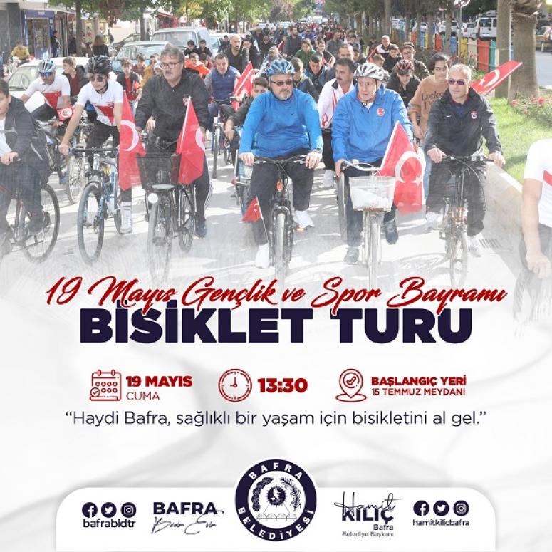 19 MAYIS BİSİKLET TURU YİNE COŞKULU GEÇECEK