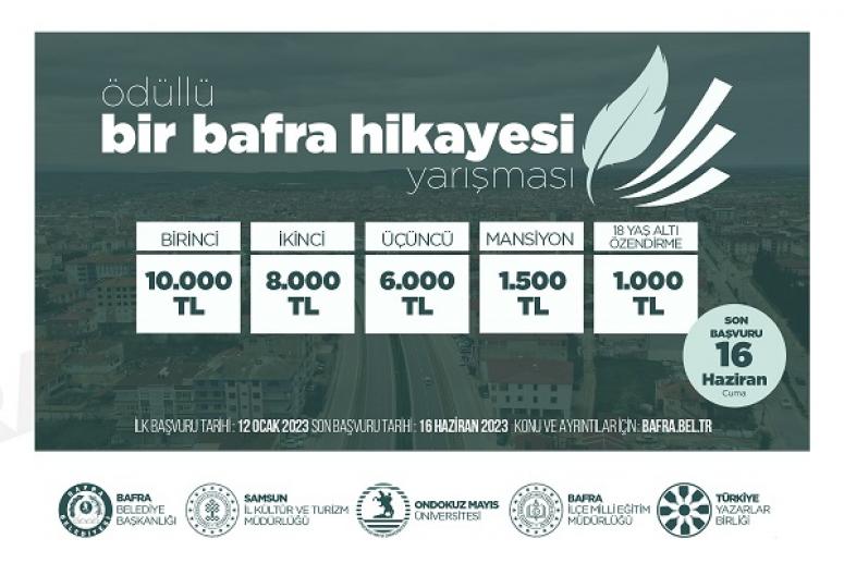 “BİR BAFRA HİKÂYESİ” YARIŞMASININ SON BAŞVURU TARİHİ UZATILDI