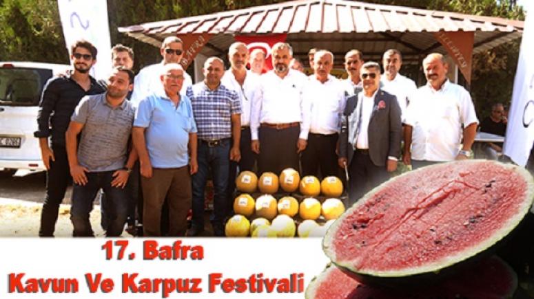 Bafra'da Kavun Karpuz Yarışması