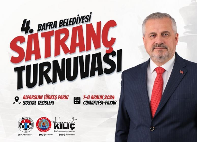 BAŞKAN KILIÇ’TAN SATRANÇ DOLU HAFTA SONUNA DAVET