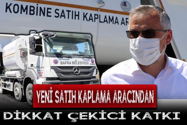 YENİ SATIH KAPLAMA ARACINDAN DİKKAT ÇEKİCİ KATKI