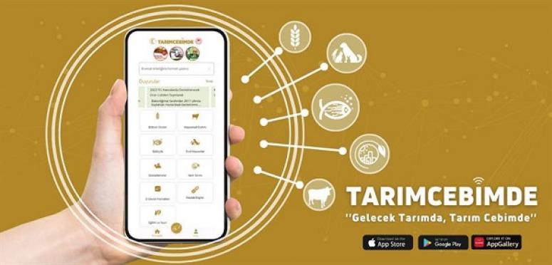 BALIKÇILIK”, “EVCİL HAYVANLAR” VE “KENT TARIMI” DA ARTIK “TARIMCEBİMDE” MOBİL UYGULAMASINDA